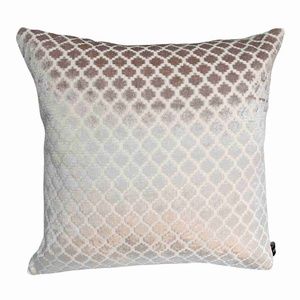 Blush Velvet patterned pillow